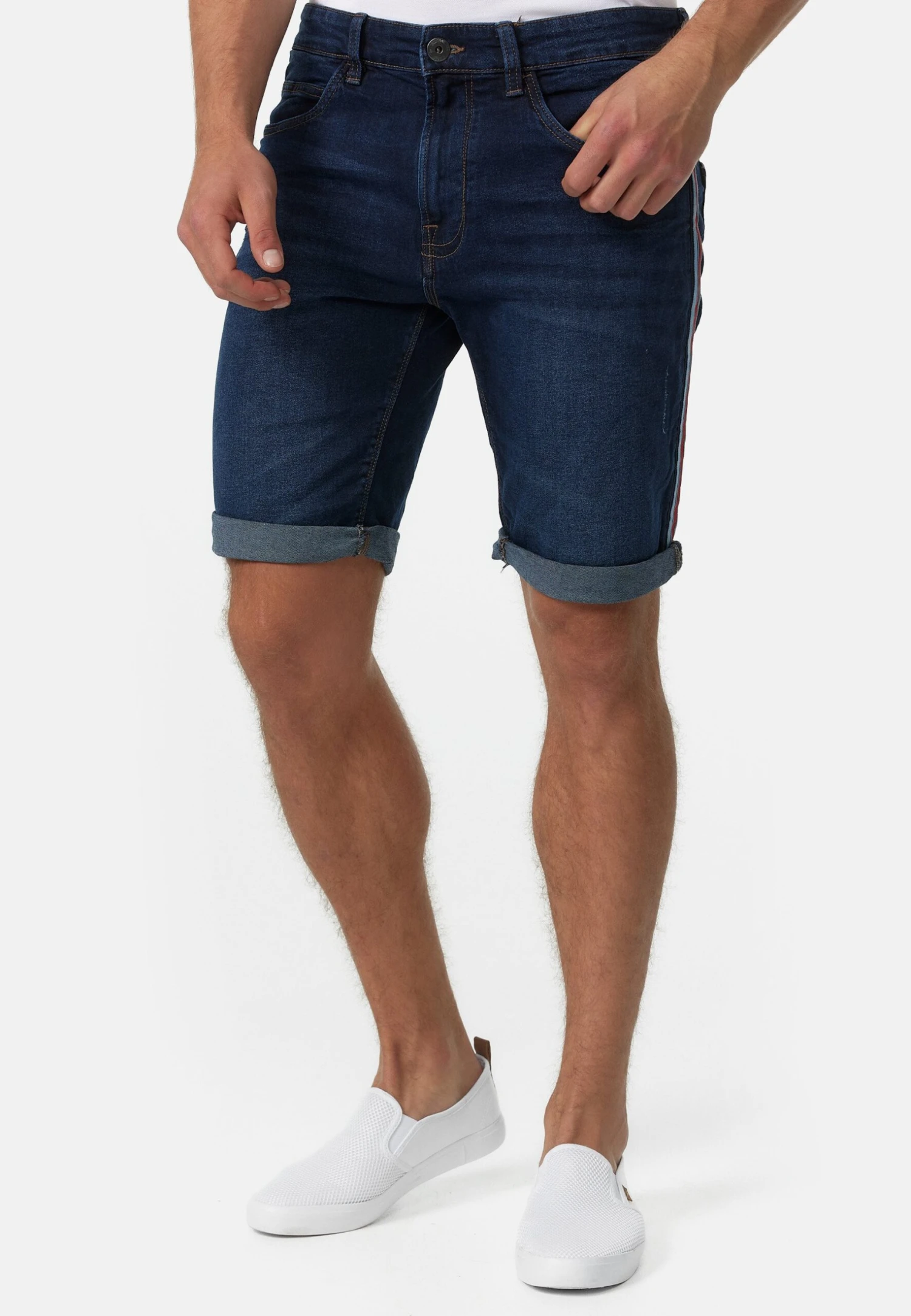 Indicode Jeans Jeansshort - Dark Blue - Afbeelding 5