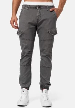 Indicode Jeans Hills - Jeans Tapered Fit - Dk Grey