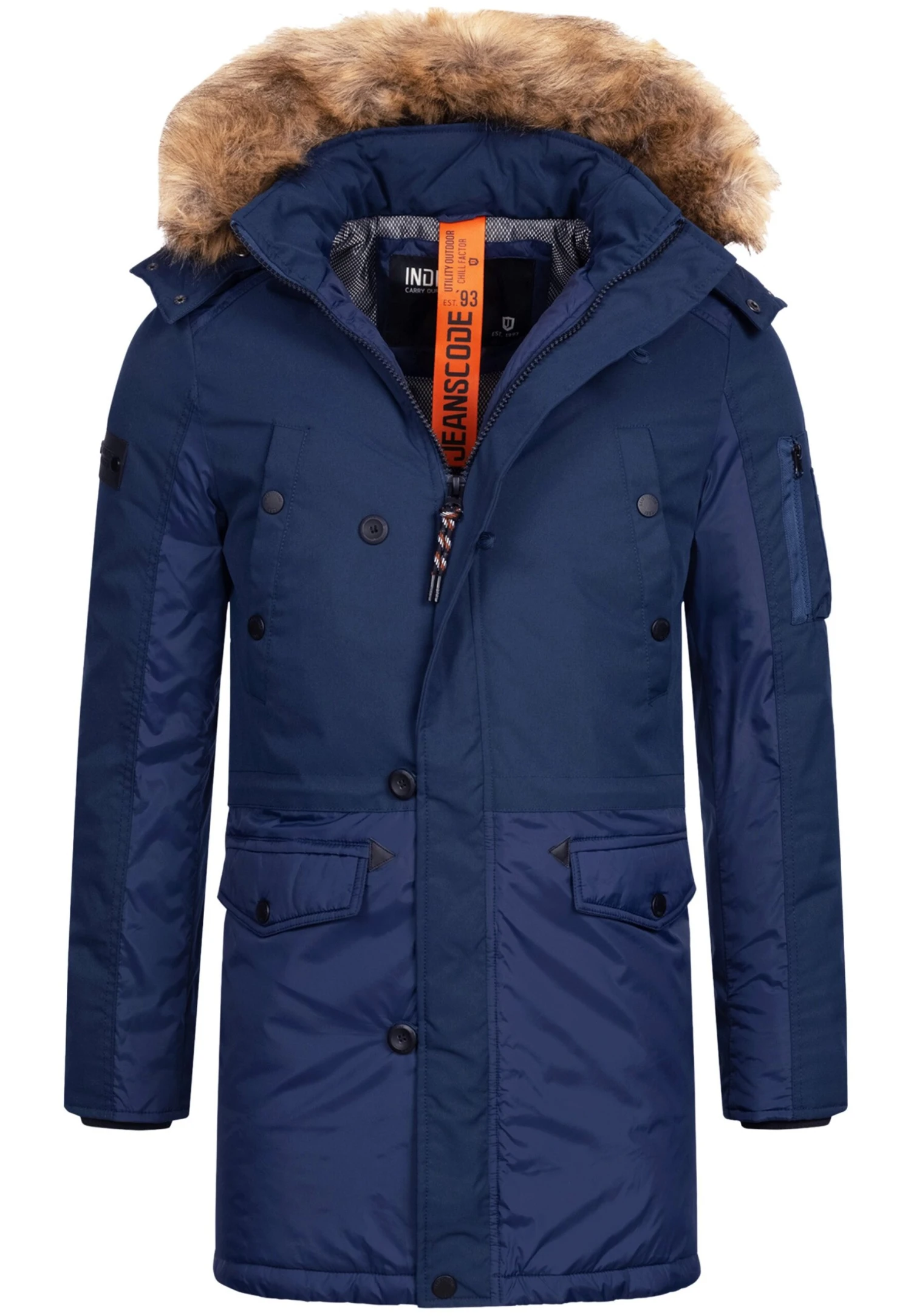 Indicode Jeans Jarl - Winterjas - Navy - Afbeelding 5