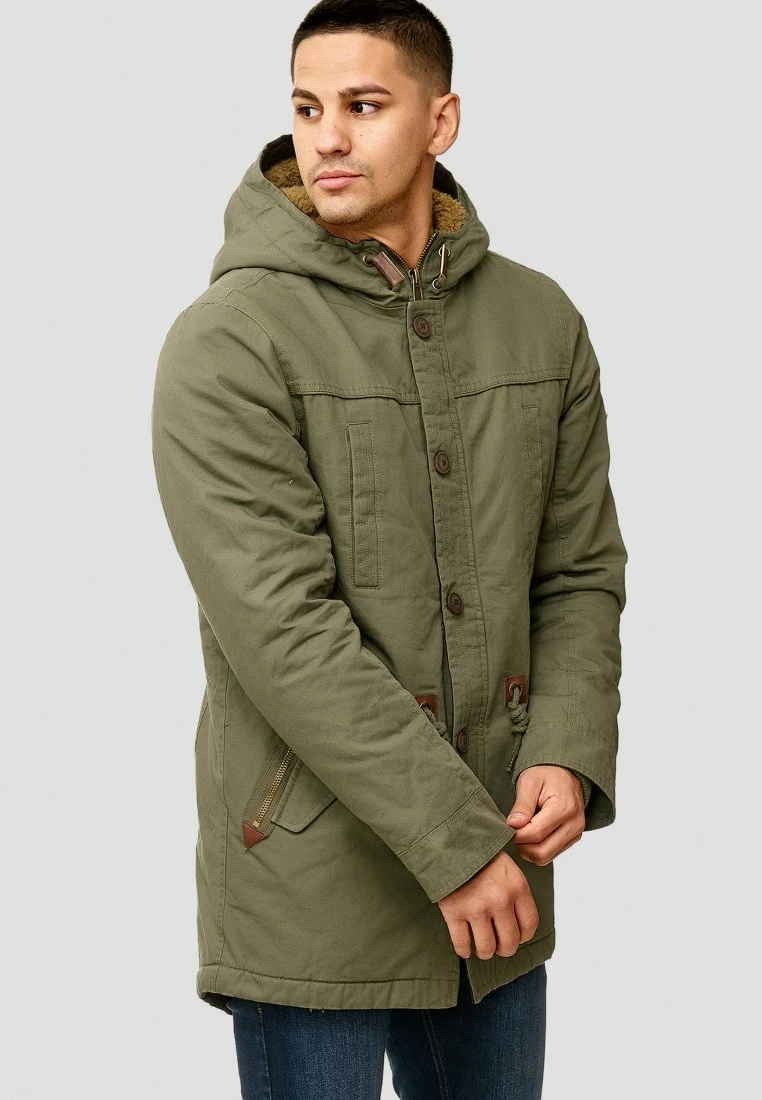 Indicode Jeans Winterjas - Dark Green - Afbeelding 5