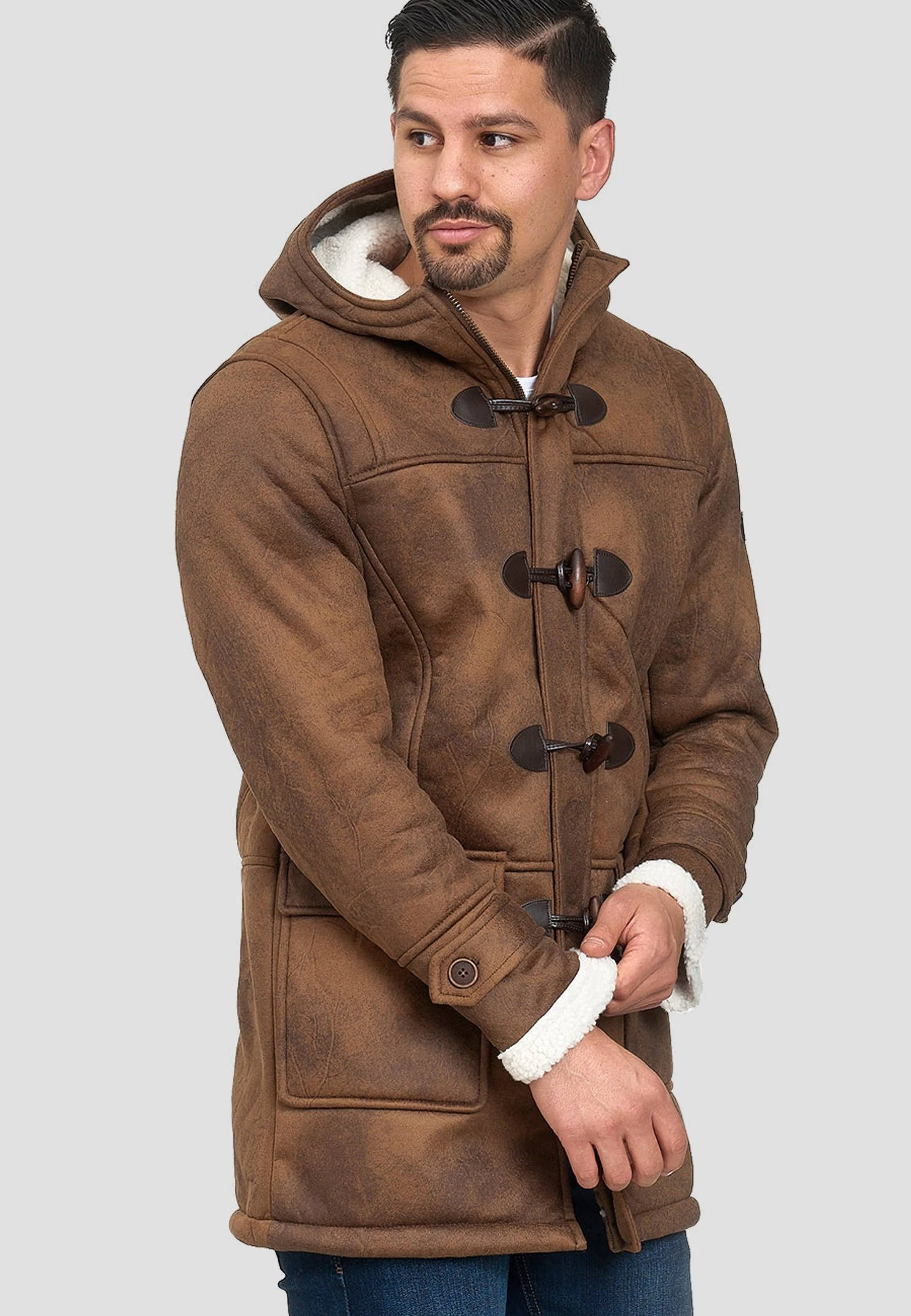 Indicode Jeans Winterjas - Brown Sugar - Afbeelding 6