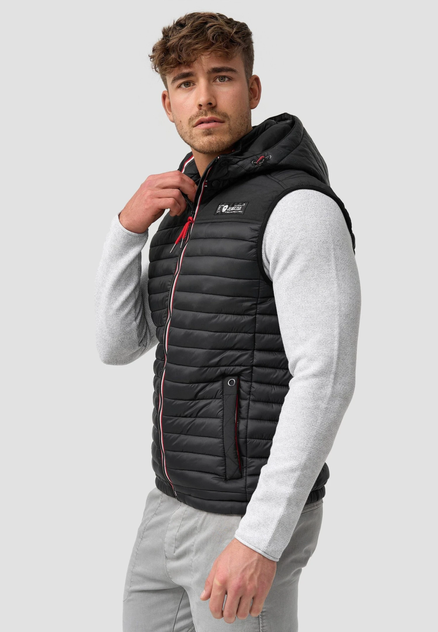 Indicode Jeans Bodywarmer - Black - Afbeelding 5