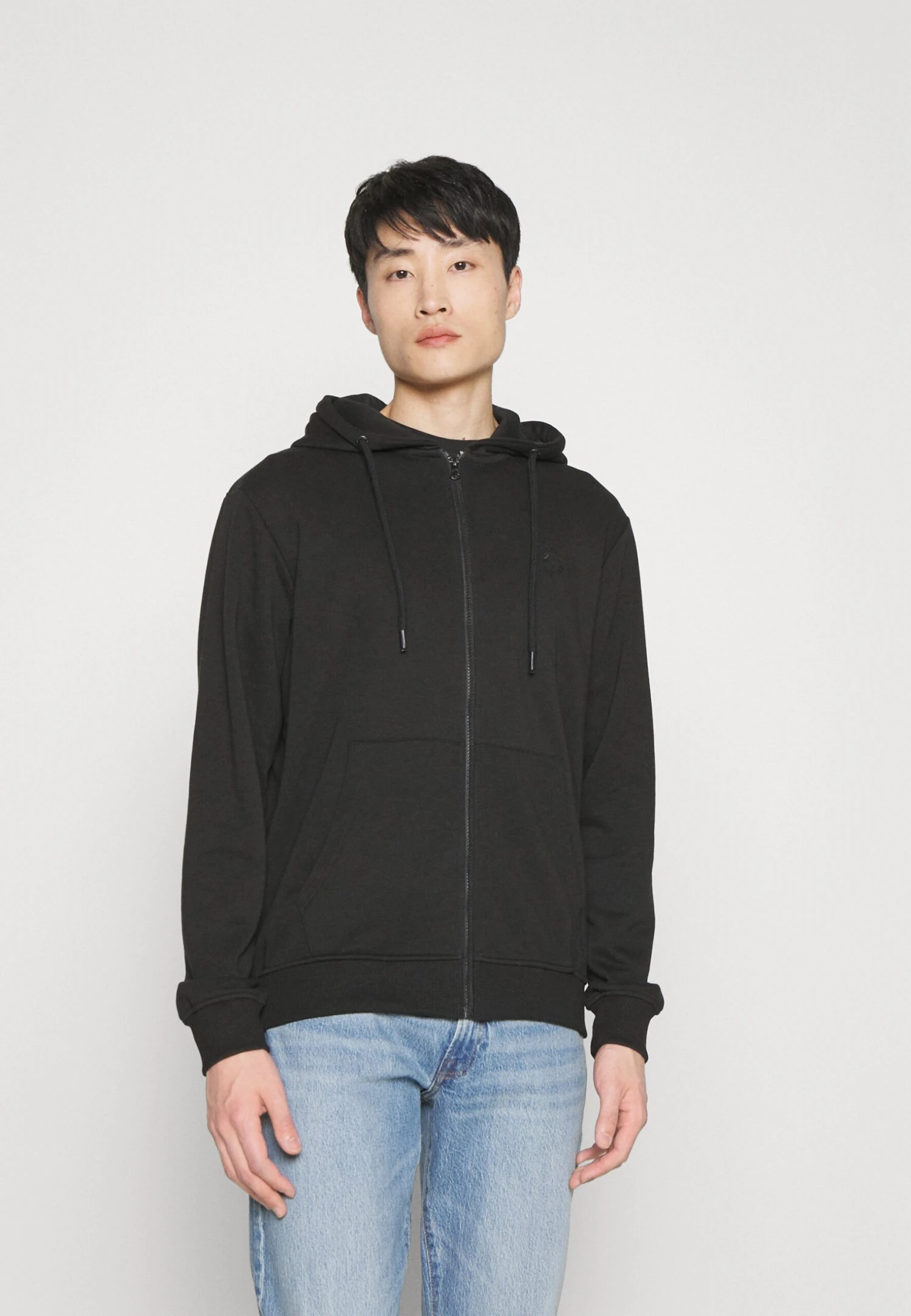 Indicode Jeans Walton - Sweater Met Rits - Black