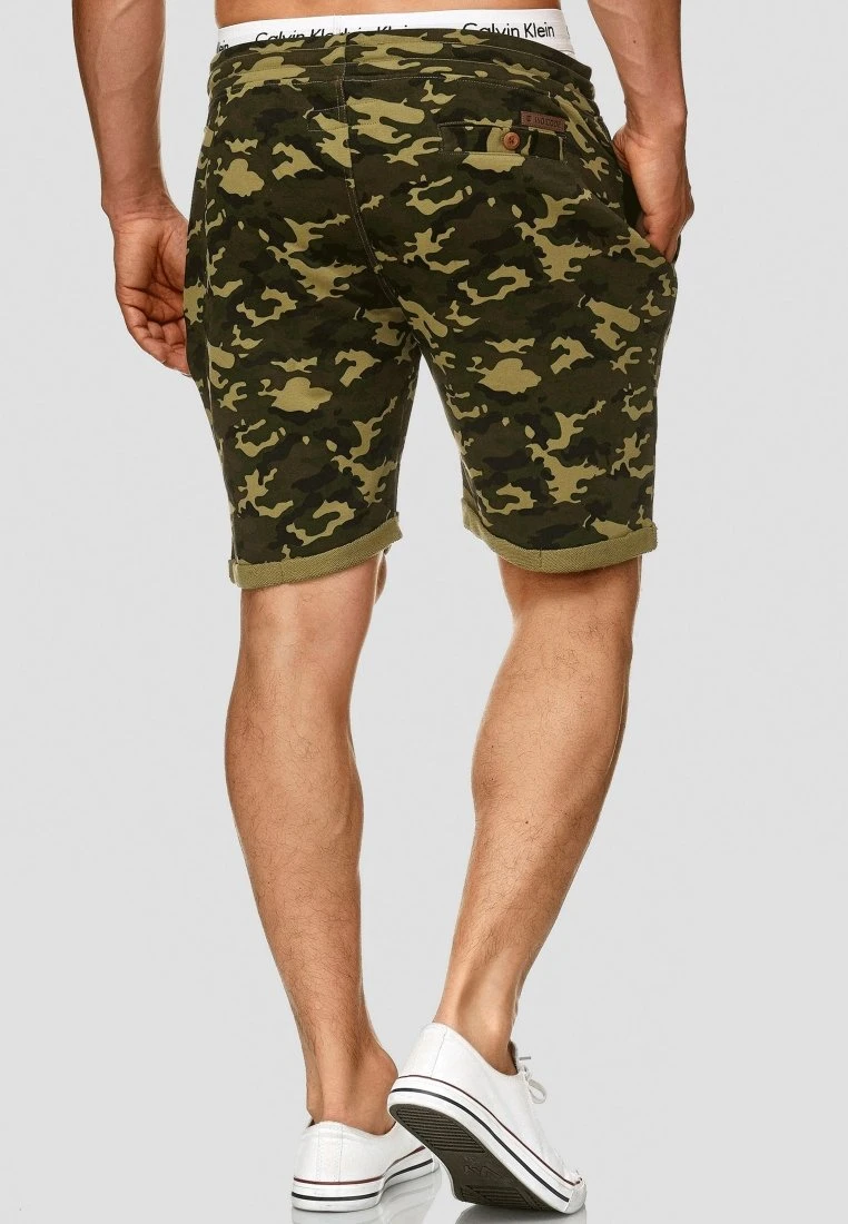 Indicode Jeans Aldrich - Shorts - Dark Green - Afbeelding 2