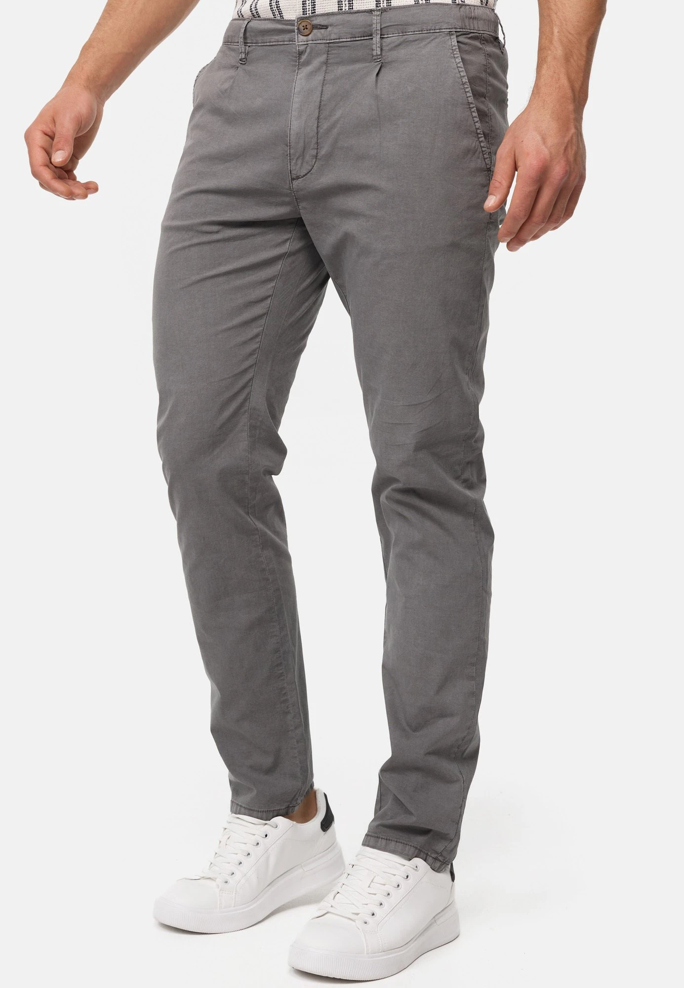 Indicode Jeans Inforty - Straight Leg Jeans - Pewter - Afbeelding 4