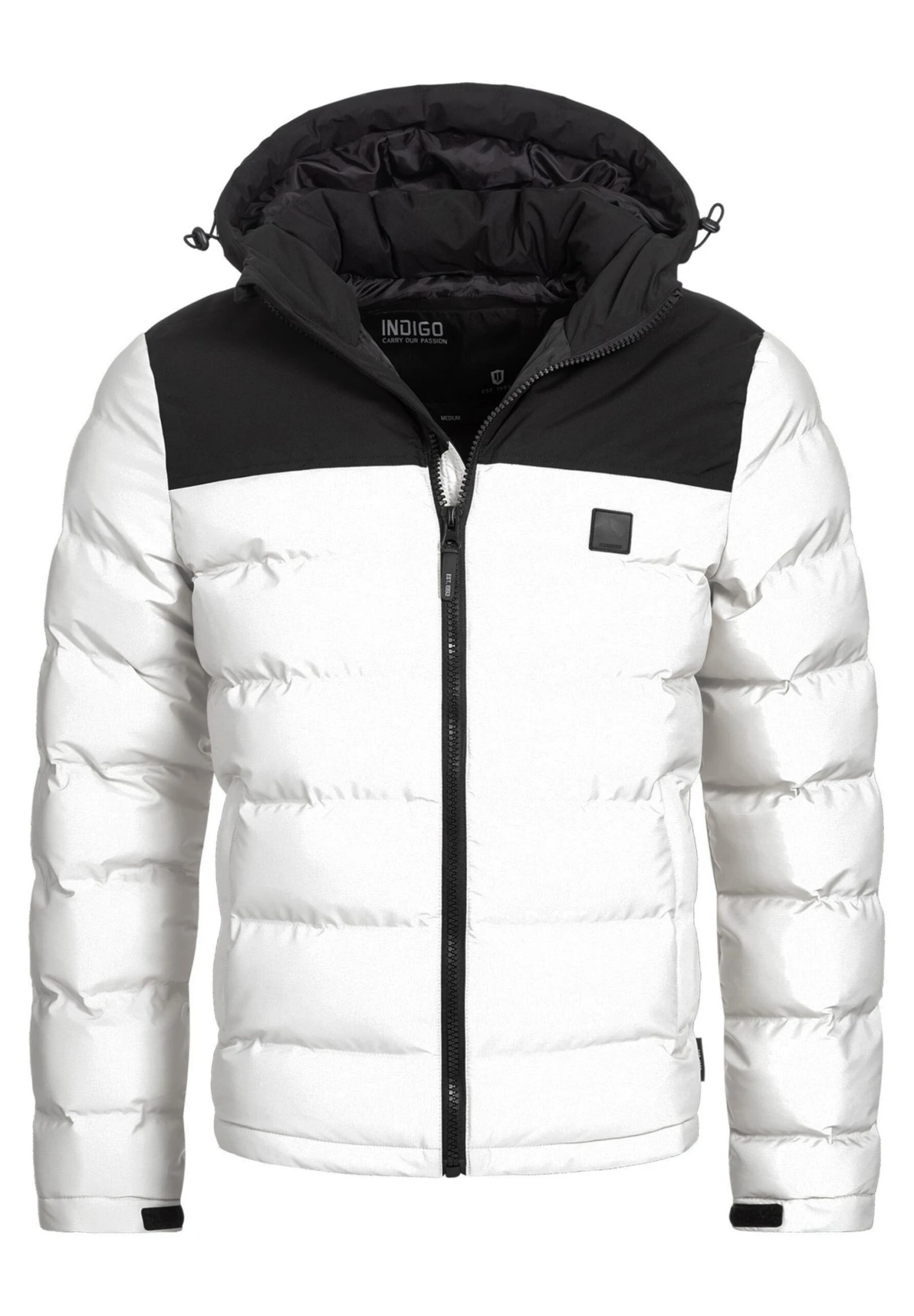 Indicode Jeans Stepp Eberhardy - Winterjas - Offwhite - Afbeelding 6