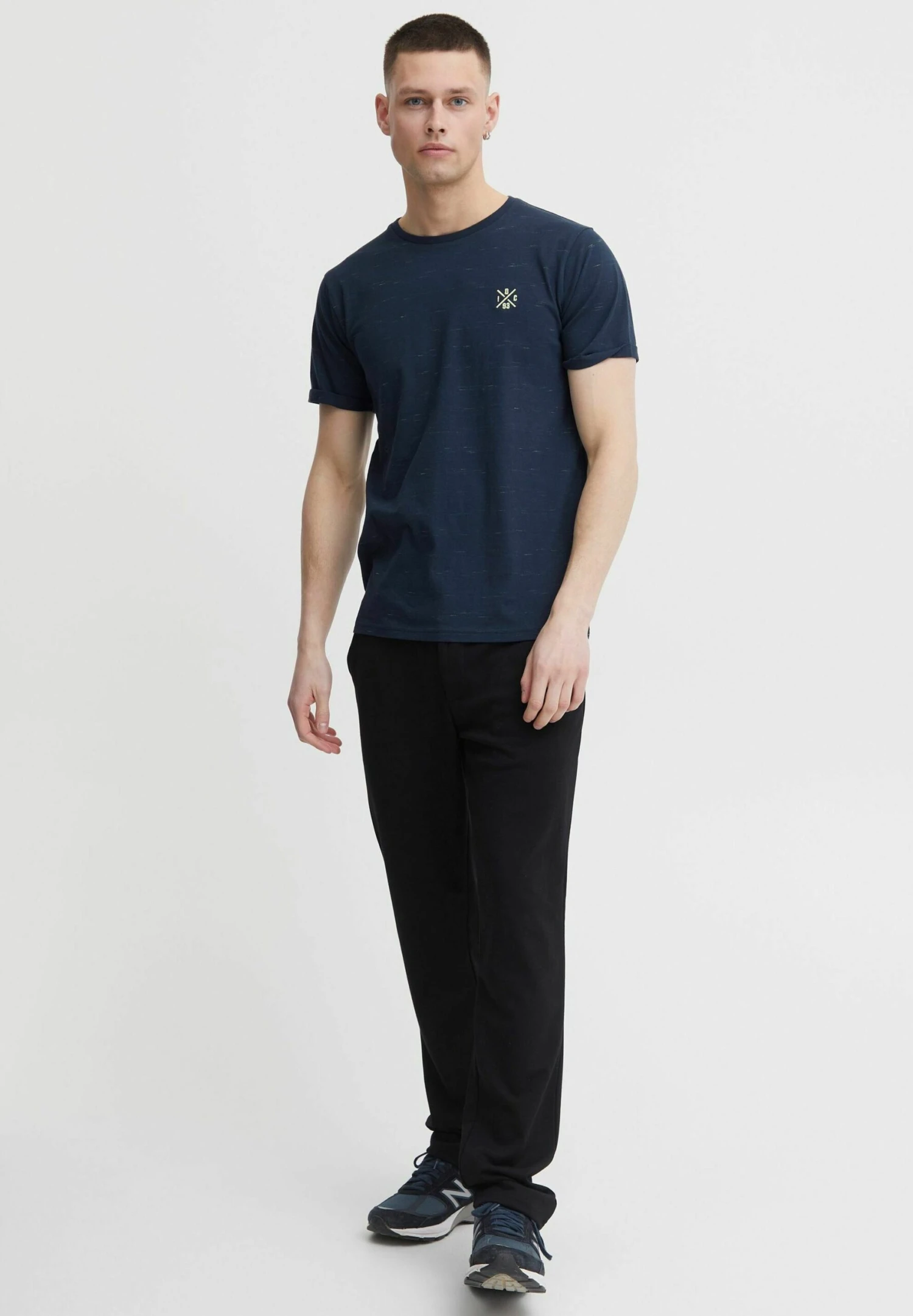 Indicode Jeans Gabrix- T-Shirt Print - Navy - Afbeelding 2