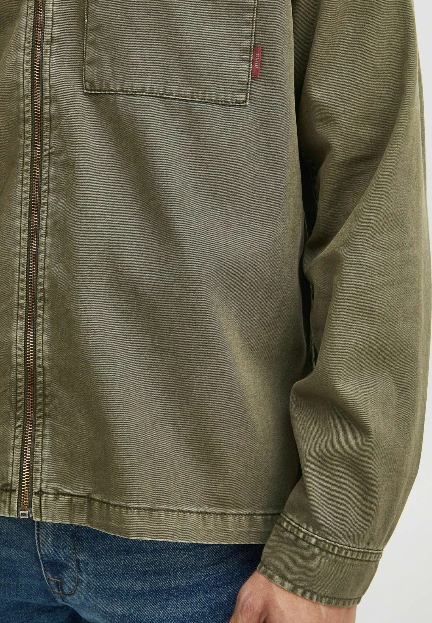 Indicode Jeans Idjannik - Spijkerjas - Army - Afbeelding 5