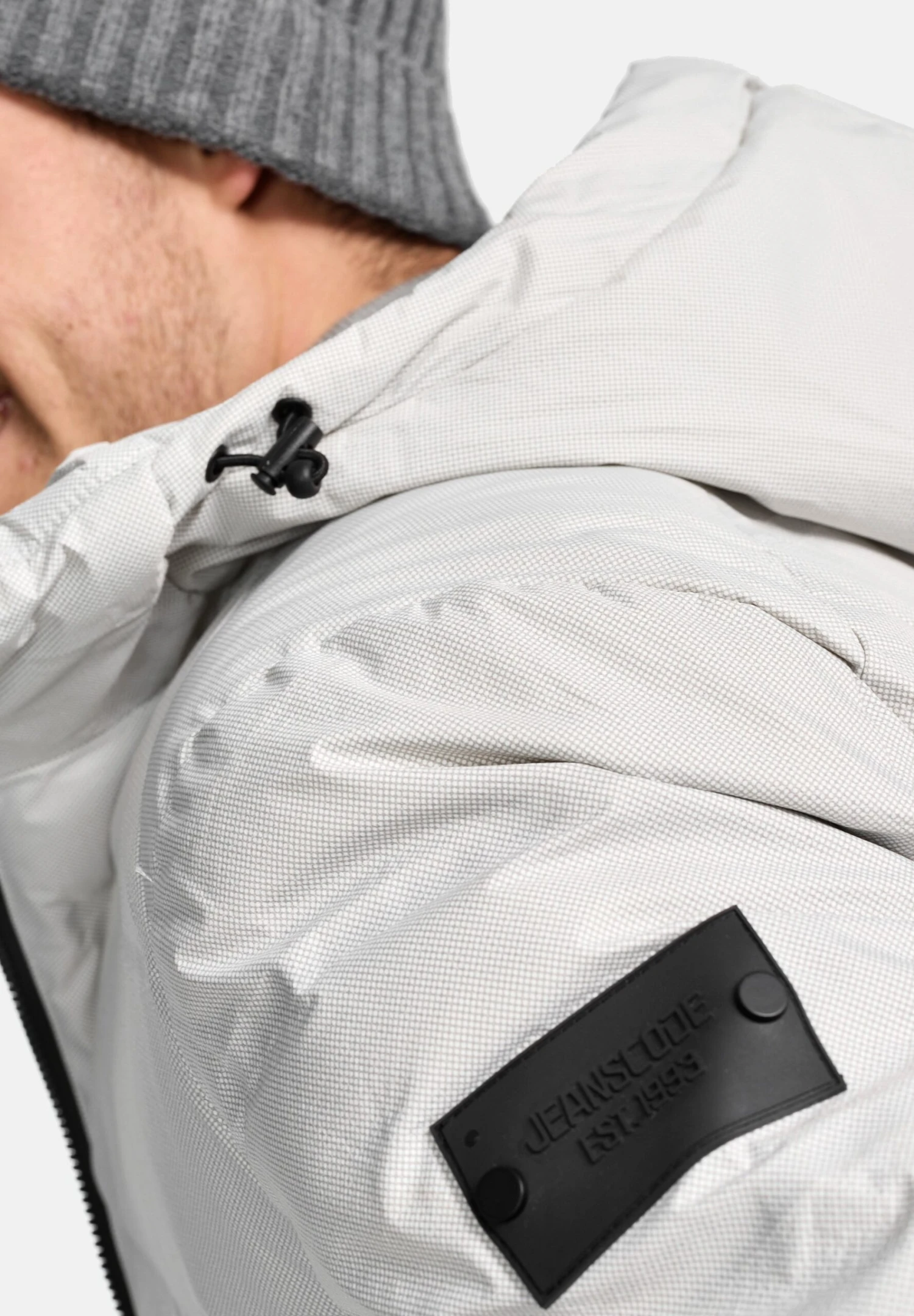 Indicode Jeans Winterjas - Offwhite - Afbeelding 4